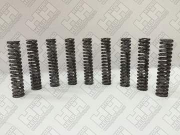 Комплект пружинок (9шт.) для гусеничный экскаватор DAEWOO-DOOSAN DX300LC-3 (1.131-00131)
